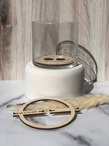 Candles + Supplies 2WTJ 17oz wik_kit