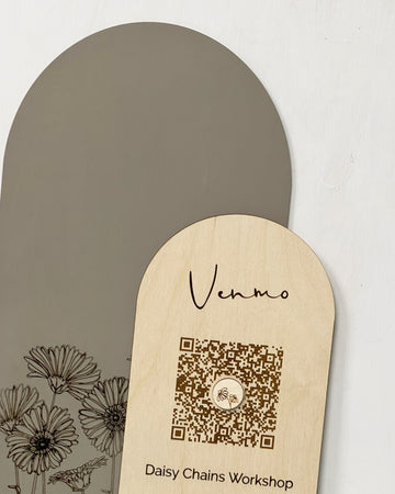 Custom Venmo QR Sign